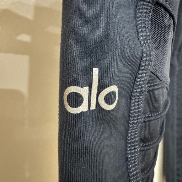 Alo Yoga High-waist Moto Legging Rich Navy Medium - Picture 7 of 9